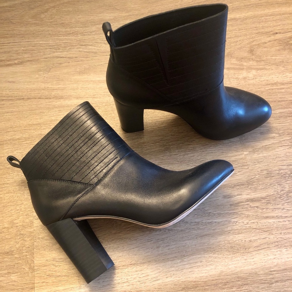 M4D3 Salama Block Heel Bootie (Women)